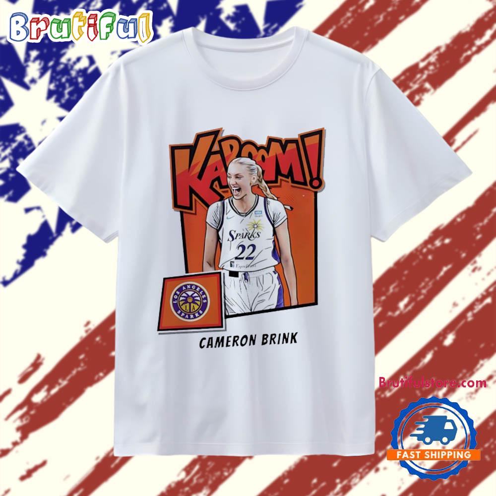 Cameron Brink Los Angeles Sparks Player Cartoon 2024-25 T Shirt