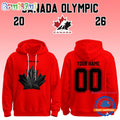 Canada 2026 Olympic Hockey Limited Edition Red Hoodie Shirt