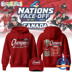 Canada Hockey 2025 4 Nation Face off Champions Second Unisex Hoodie T-Shirt