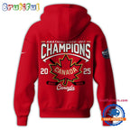 Canada Hockey 2025 4 Nations Face-Off Champions New Hoodie Shirt