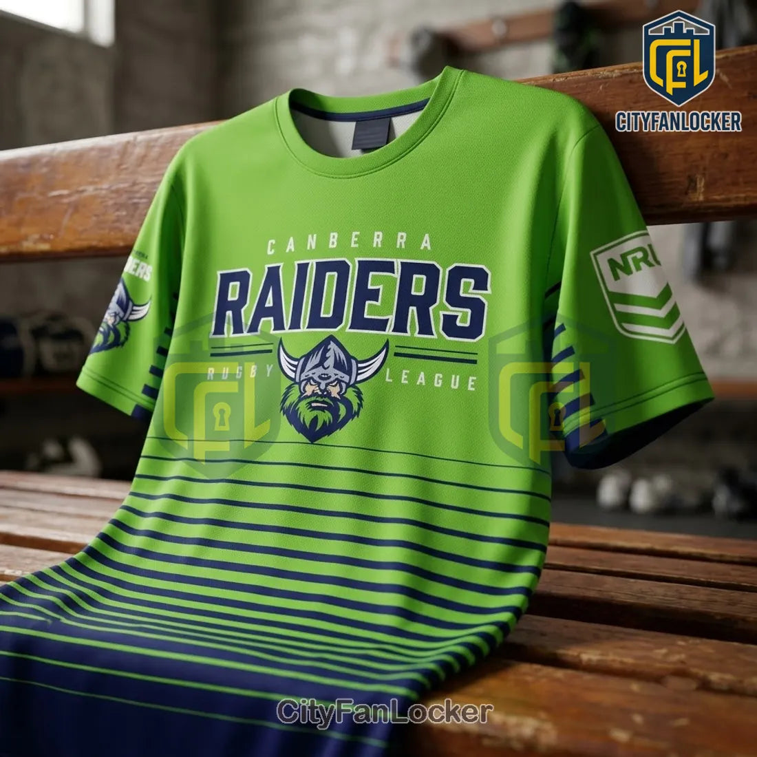 Canberra Raiders NRL Mascot Performance T-Shirt