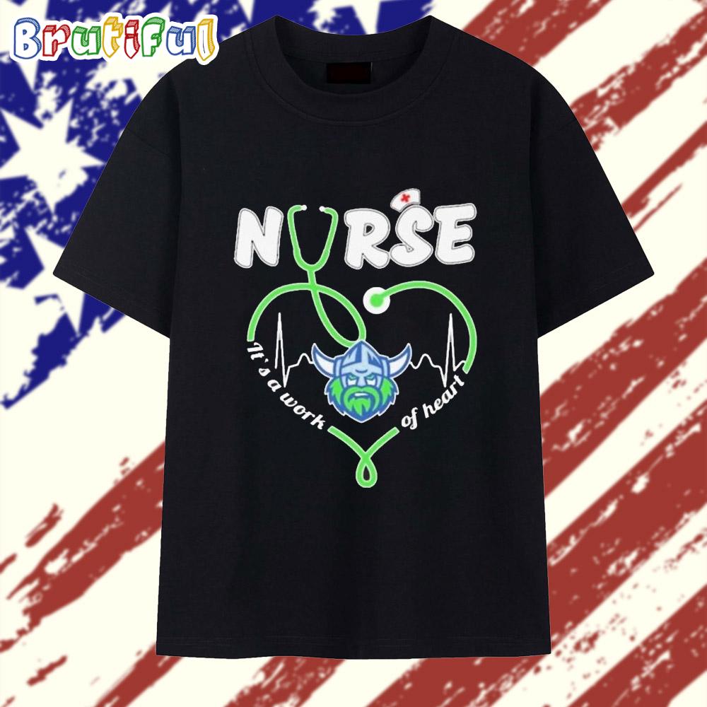 Canberra Raiders Nurse It’s Work Of Heart T Shirt