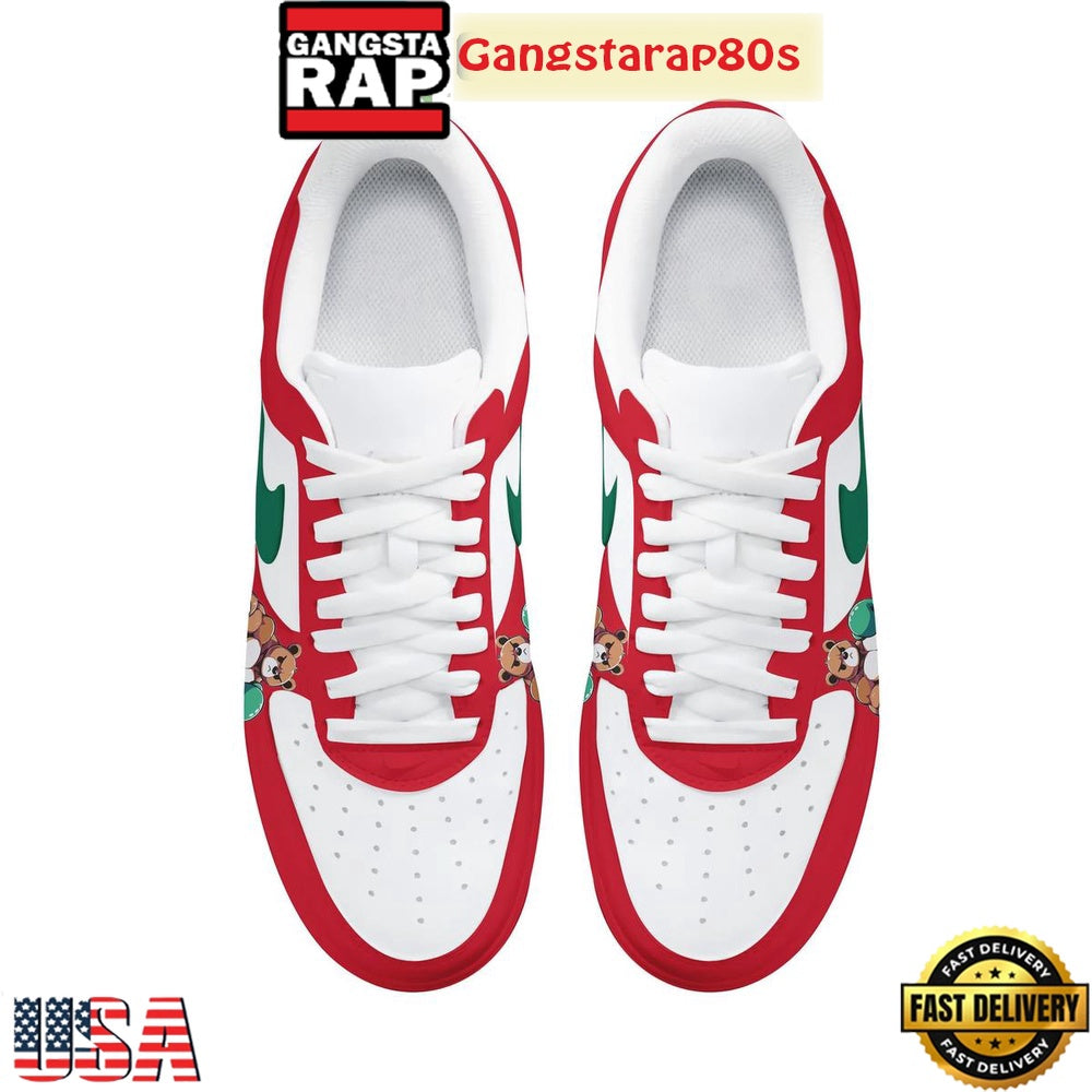 Canelo Alvarez Ique Viva Mexico Cabrones Special Edition Air Force 1 Shoes Running Sneakers