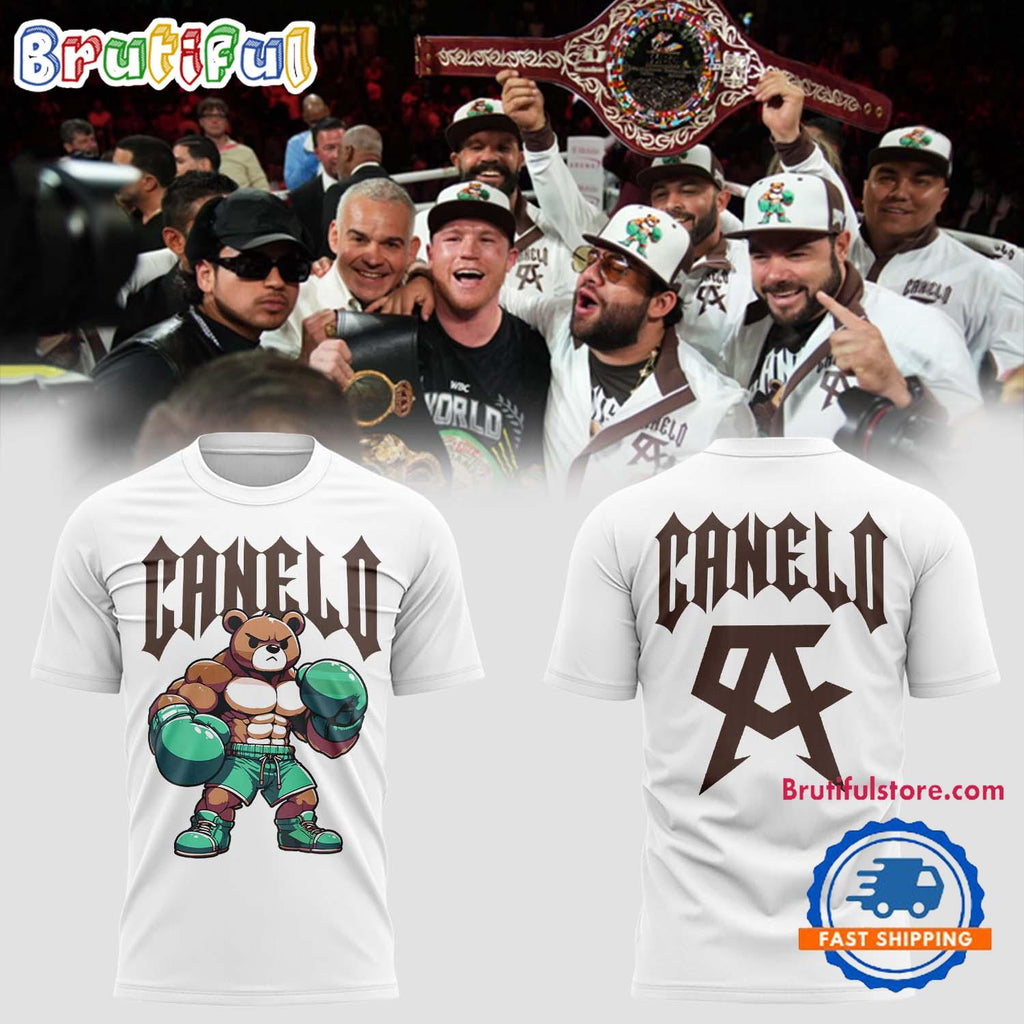 Canelo Alvarez Shirt, Canelo Bear 3D Shirt