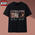 Cannibal Corpse Album Art Collage Signatures Heavy Metal T Shirt, Music 2D Shirt