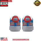 Captain America Brave Special Edition Air Force 1 Running Sneakers Shoes