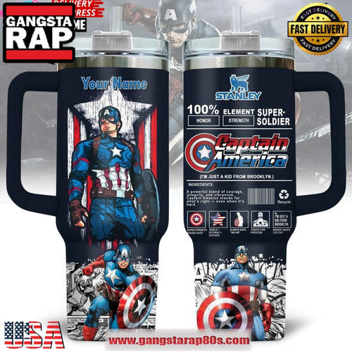 Captain America x Stanley Limited Edition Tumbler Cup 40oz