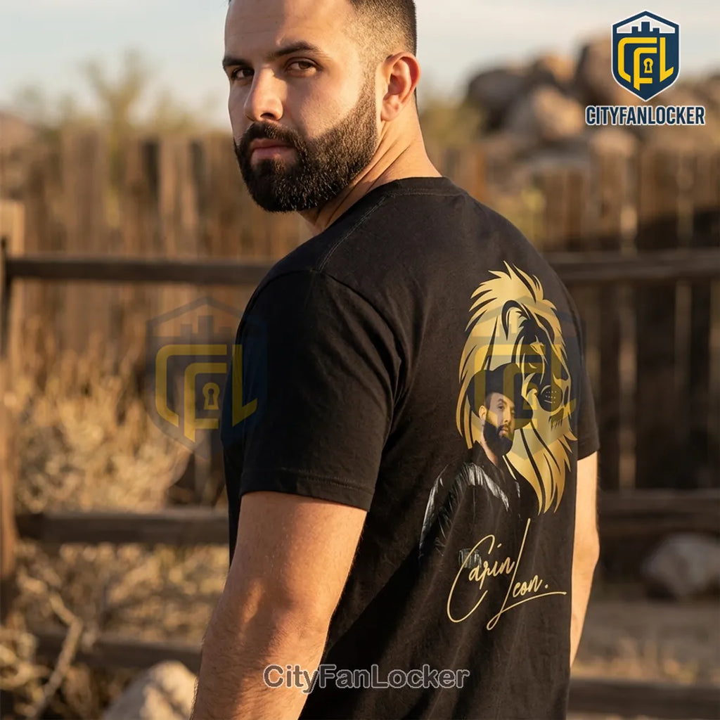 Carin Leon Tour 2026 Gold Lion Limited Edition Shirt
