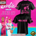 Carolina Blaze x Barbie Day 2026 Baseball Jersey Shirt