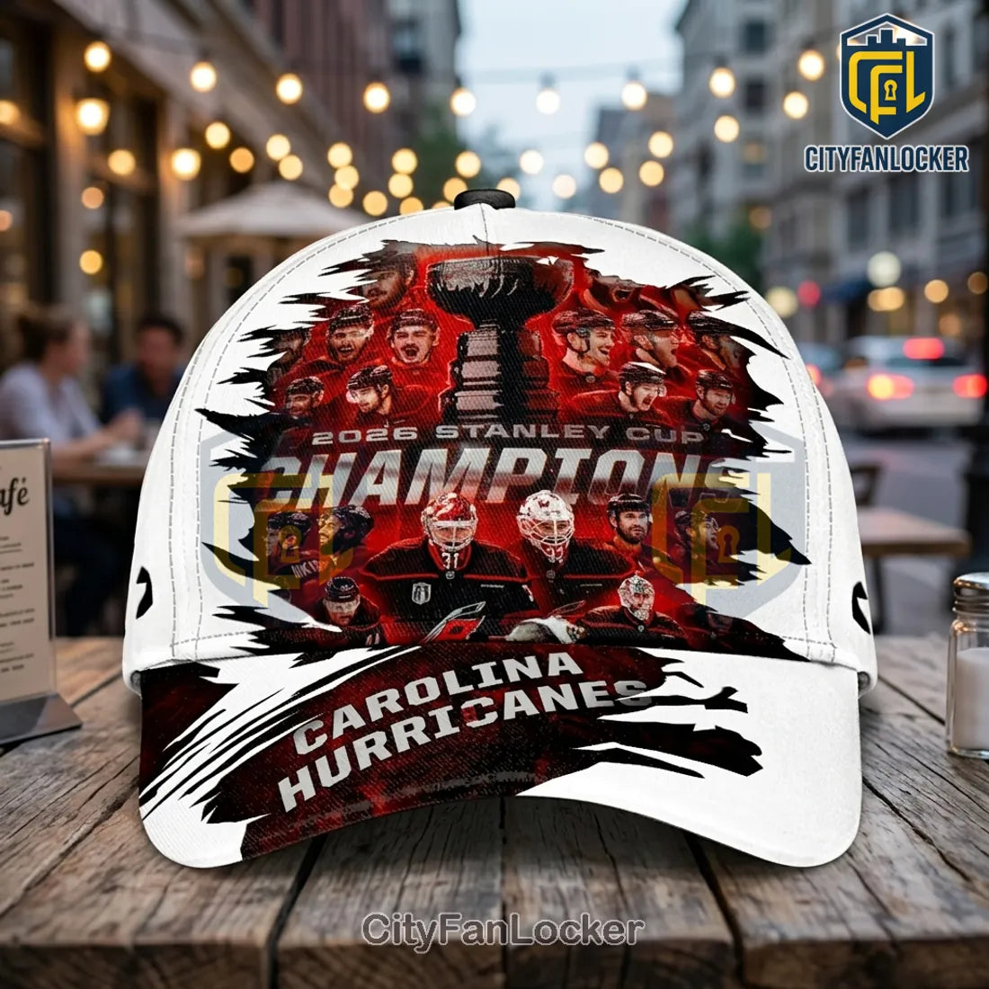 Carolina Hurricanes 2026 Stanley Cup Champions Baseball Cap