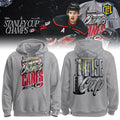 Carolina Hurricanes 2026 Stanley Cup Champions Gray Locker Room Pullover Hoodie