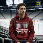 Carolina Hurricanes 2026 Stanley Cup Champions Red Hoodie