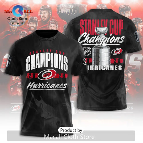 Carolina Hurricanes 2026 Stanley Cup Champions Shirt