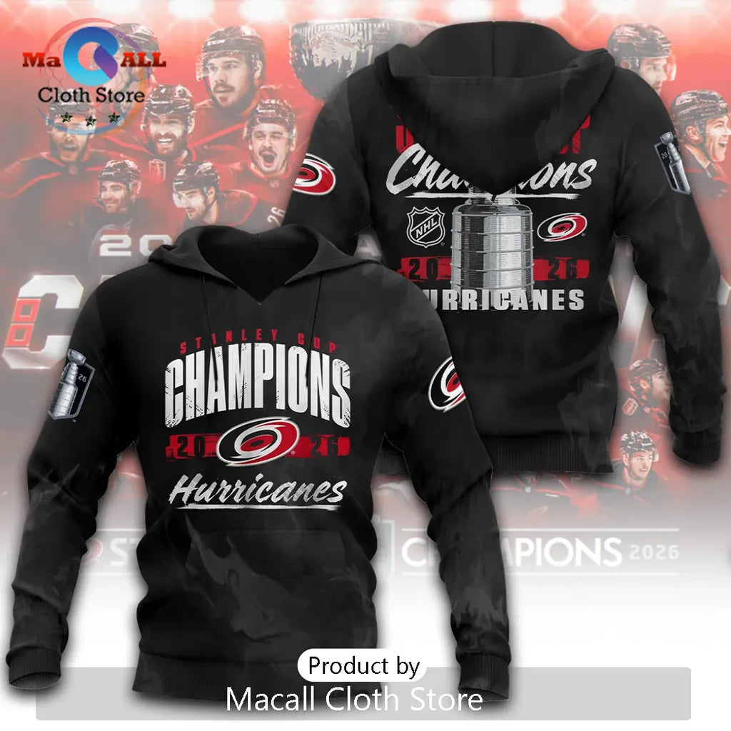 Carolina Hurricanes 2026 Stanley Cup Champions Shirt