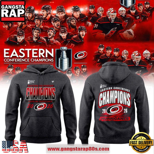 Carolina Hurricanes Eastern Conference Champions 2026 Hockey Team Pride Special Hoodie
