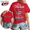 Carolina Hurricanes NHL Nurse Appreciation Month Unisex All Over Print T Shirt