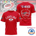 Carolina Hurricanes NHL Teacher Appreciation Day 3D T Shirt