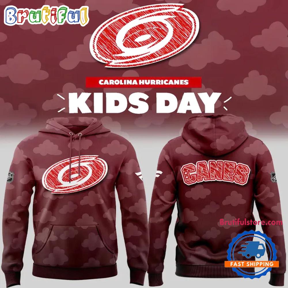 Carolina Hurricanes Special 2025 Kids Day CH Hoodie