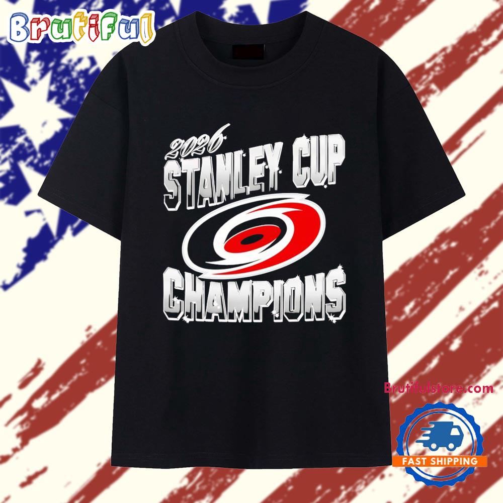 Carolina Hurricanes team logo 2026 Stanley Cup champions T Shirt