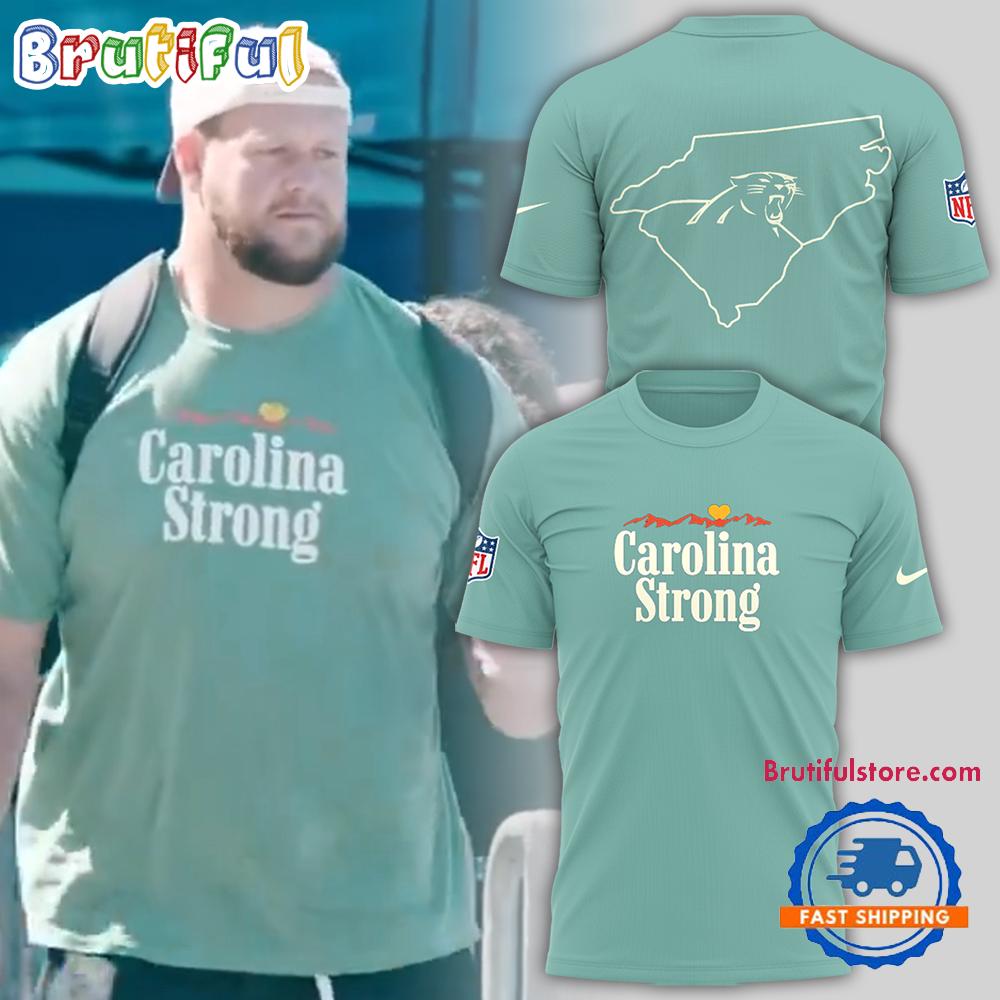 Carolina Panther NFL 2024 Strong Carolina 3D Shirt