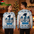 Carolina Panthers Christmas Gnomes Ugly Christmas Sweater