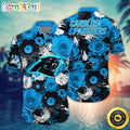 Carolina Panthers Hawaii Shirt Flower Colorful Coastal Wear