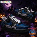 Carolina Panthers NFL Fear The Team Halloween Air Force 1 Shoes Sneakers