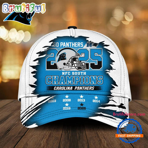 Carolina Panthers NFL NFC South Champions Super Bowl Classic Cap