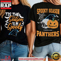 Carolina Panthers NFL Spooky Season Halloween Women’s T Shirt