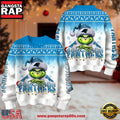Carolina Panthers NFL x The Grinch 2025 Edition Ugly Christmas Sweater