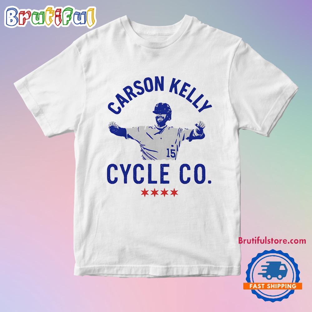 Carson Kelly Cycle Co Chicago Cubs T Shirt
