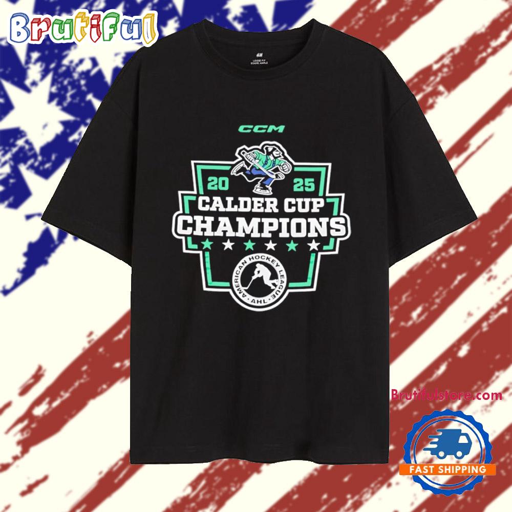 CCM Abbotsford Canucks 2025 Calder Cup Champions T Shirt