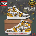 CFL Hamilton Tiger-Cats Custom Limited Edition Air Jordan 1 Sneakers Shoes