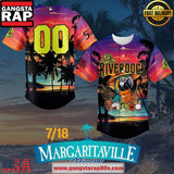 Charleston RiverDogs x Margaritaville Night 2026 Custom Number Baseball Jersey