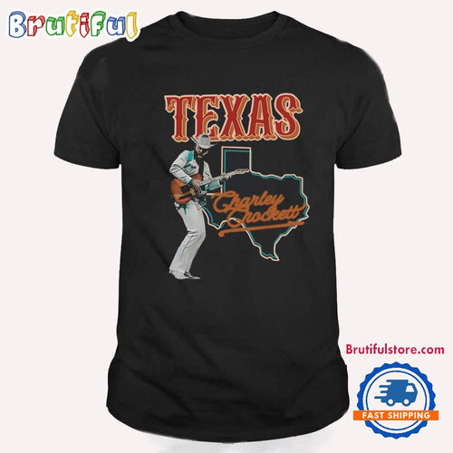 Charley Crockett Neon Cowboy Vintage T Shirt