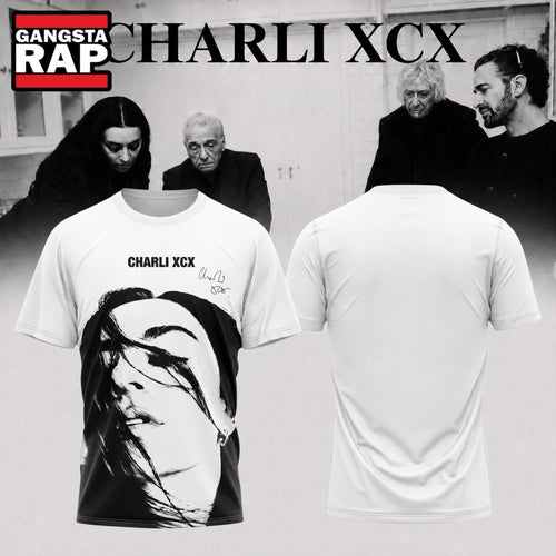 Charli XCX Album Music Fashion Film 2026 White T Shirt , Music Trending 3D Shirt