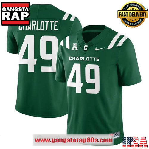 Charlotte 49ers Limited Edition New 2025 Custom Football Jersey