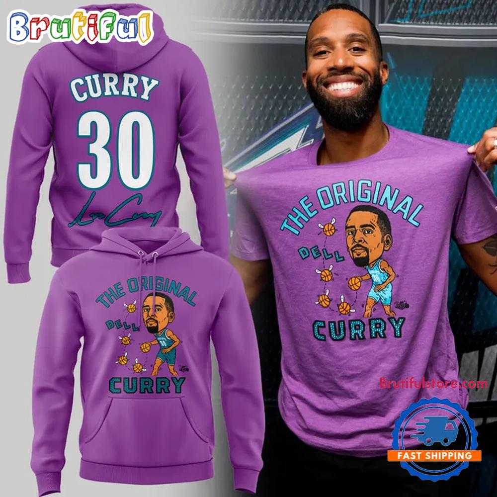 Charlotte Hornets Dell Curry 2026 Graphic Hoodie T-Shirt