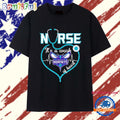 Charlotte Hornets nurse it’s a work of heart stethoscope shaped heart NBA T Shirt