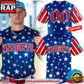 Charlotte Knights Independence Day 2025 Special Custom Number Baseball Jersey