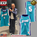 Charlotte Sting Dawn Staley 2001 Teal Swingman Custom Basketball Jersey