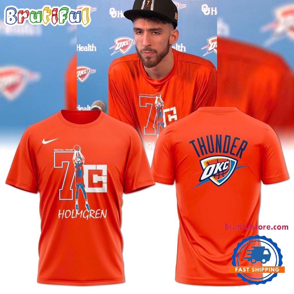 Chet Holmgren 7C Oklahoma City Thunder 2025 T Shirt