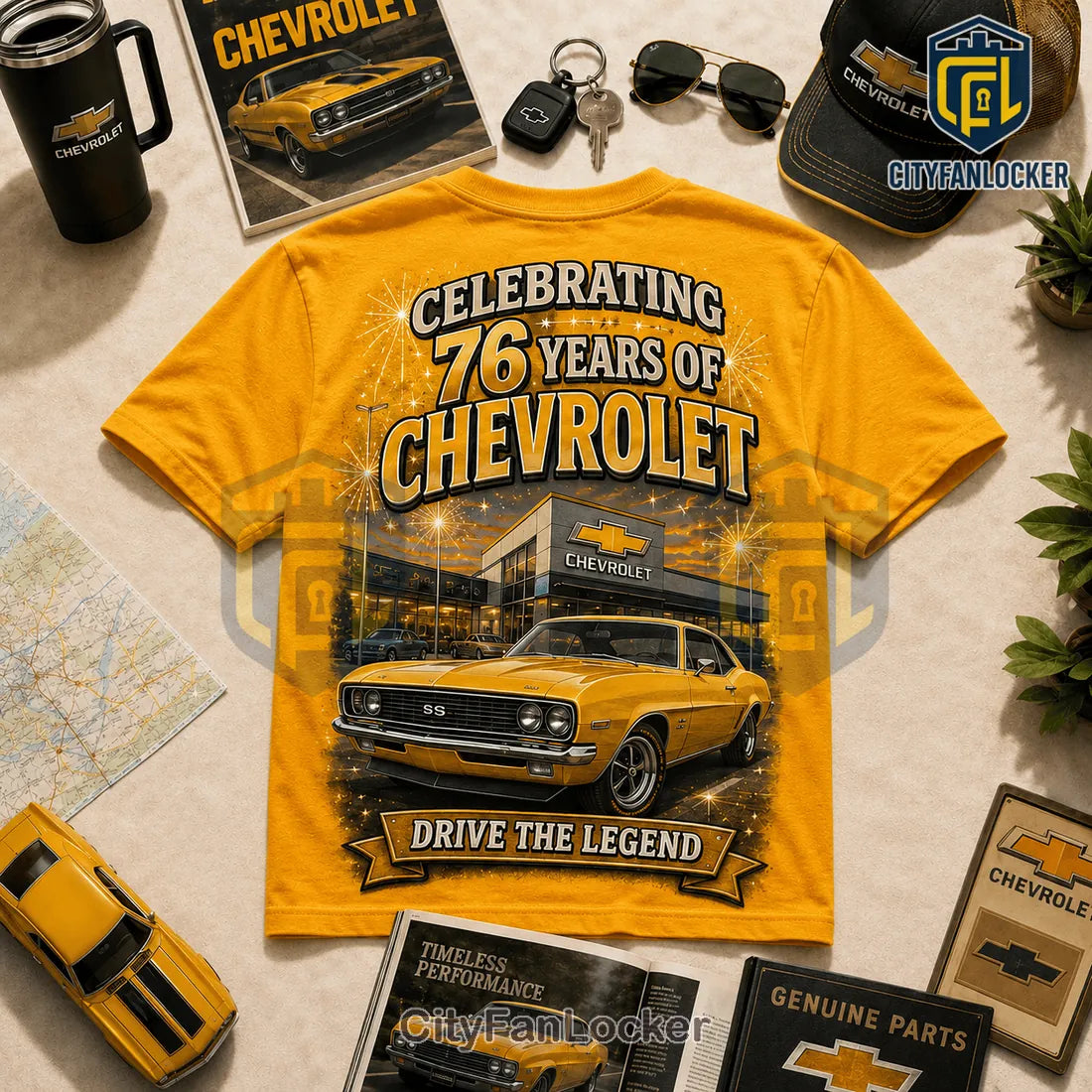 Chevrolet SS Muscle Car Anniversary Edition T-Shirt