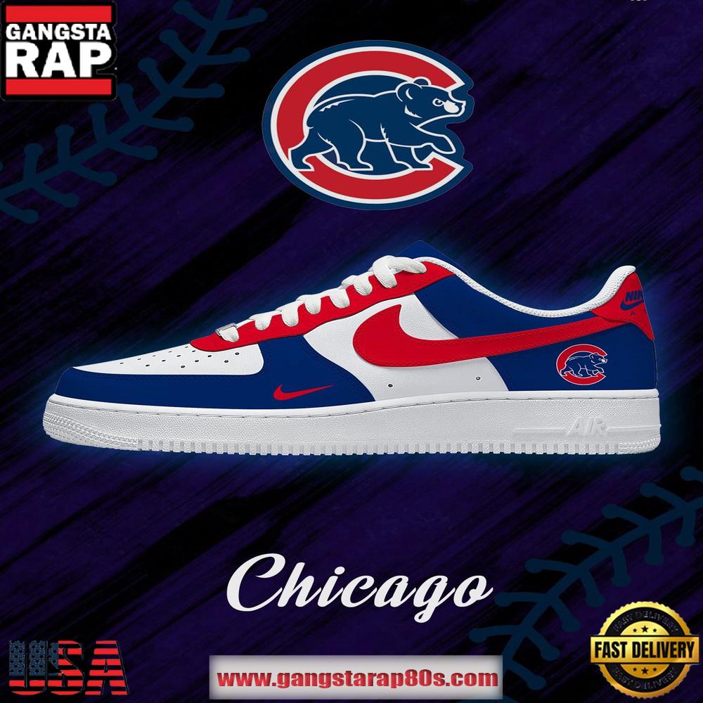 Chicago Baseball Nike Air Force 1 Sneakers Shoes