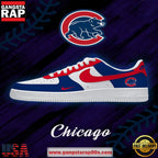 Chicago Baseball Nike Air Force 1 Sneakers Shoes