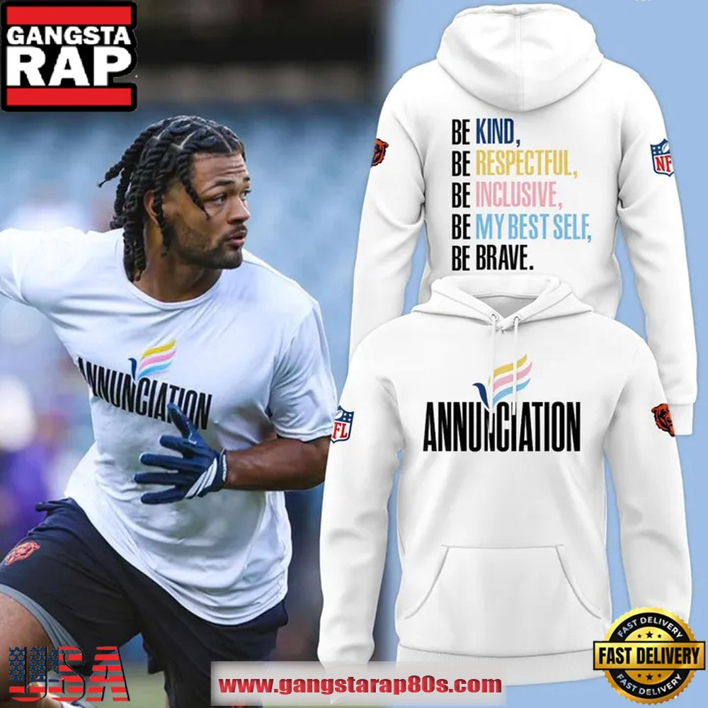 Chicago Bears 2025 Annunciation Limited Edition Hoodie