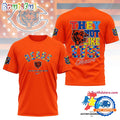 Chicago Bears 2026 NFL Autism Awareness Month All Over Print Shirt