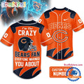 Chicago Bears 2026 NFL Crazy Football Fan Personalized Jersey Shirt