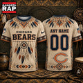 Chicago Bears 2026 NFL Native American Heritage 3D Shirt, Football New Design Shirt