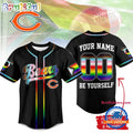 Chicago Bears 2026 NFL Pride Month Limited Edition Baseball Jersey